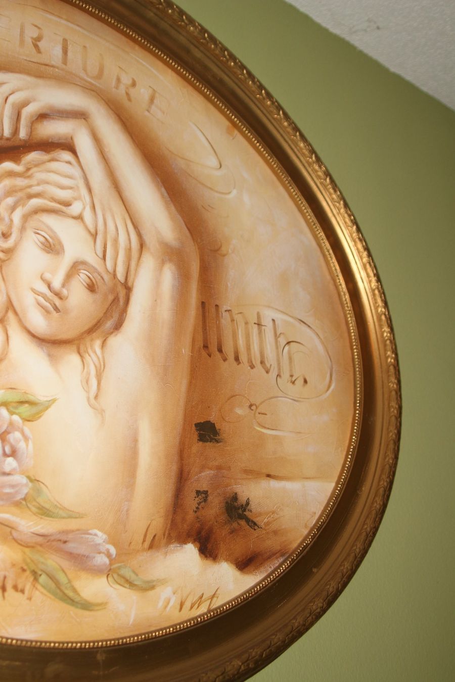 Cadres de tableaux: Bilderrahmen Oval 96x76cm – D'occasion à Benglen par polli77
