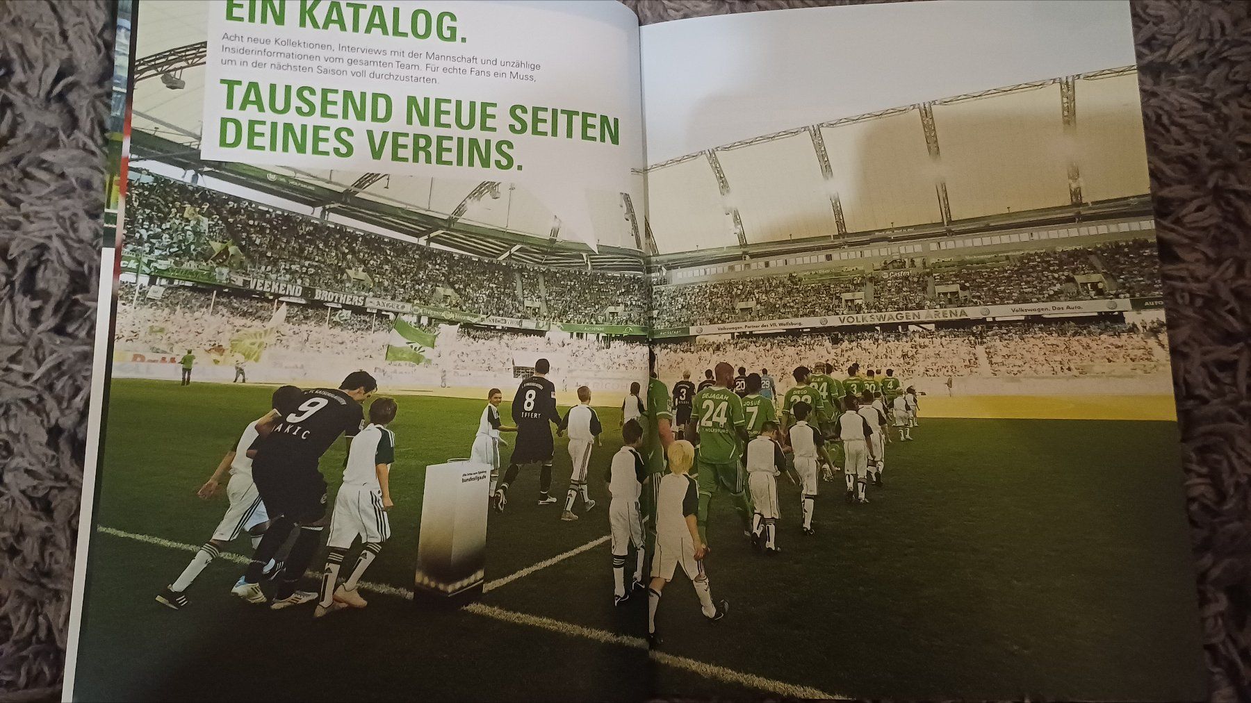 Dokumente: Fanartikelkatalog VfL Wolfsburg 2011/12 – Gebraucht aus Uznach von DeNois 2