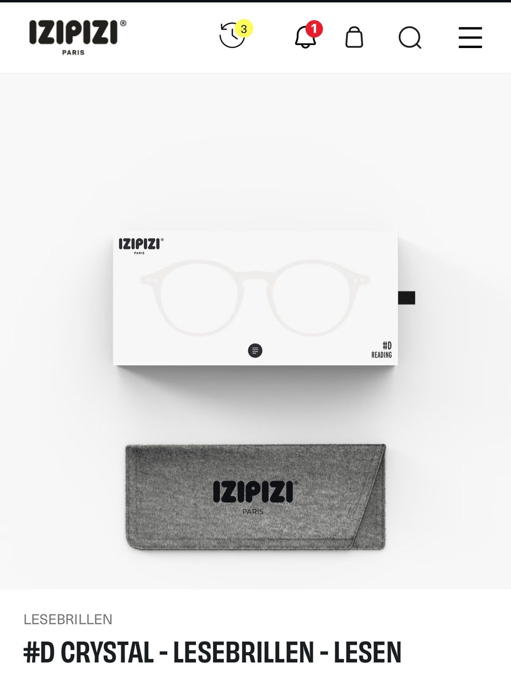 Izipizi Occhiali & Lenti: IZIPIZI LESEBRILLE +2.0 – Nuovo e nell'imballaggio originale da Zürich venduto da van_h9h7 3