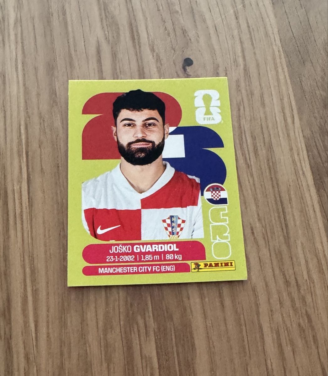 Panini Carte collezionabili: Panini Worldcup 2026 Gvardiol CRO 4 – Nuovo (secondo la descrizione) da Bern venduto da tasemrah
