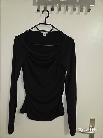 Langarmshirt mit Runden Ausschnitt