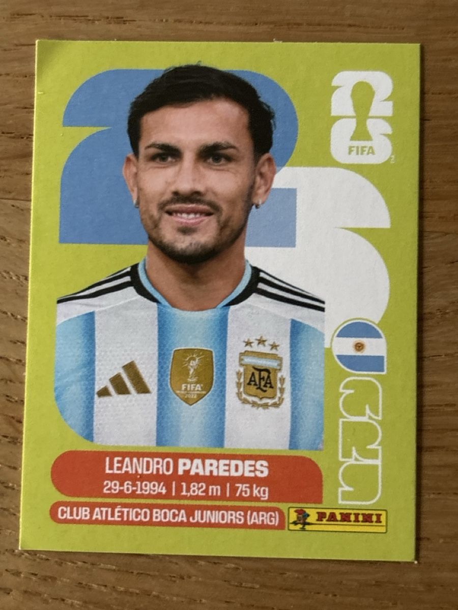 Panini Carte collezionabili: ARG 12 - World Cup 2026 – Nuovo (secondo la descrizione) da Cumpadials venduto da luc7373