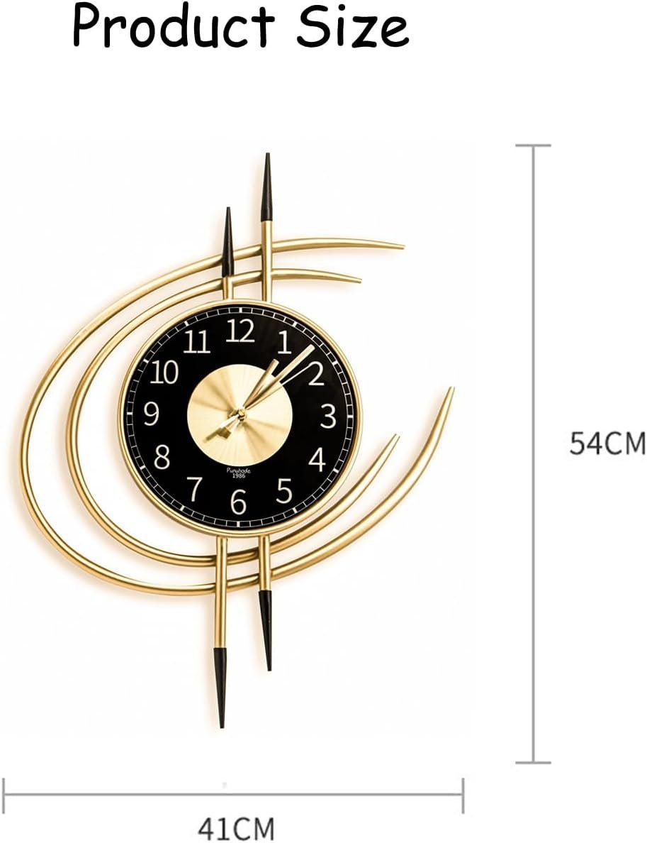 Orologi da terra & Orologi da parete: Wanduhr Ohne Tickgeräusche 54CM – Nuovo e nell'imballaggio originale da Nuglar venduto da SaleRitter 6