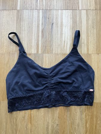 Skiny Bralette Bustier Crop top Baumwolle S