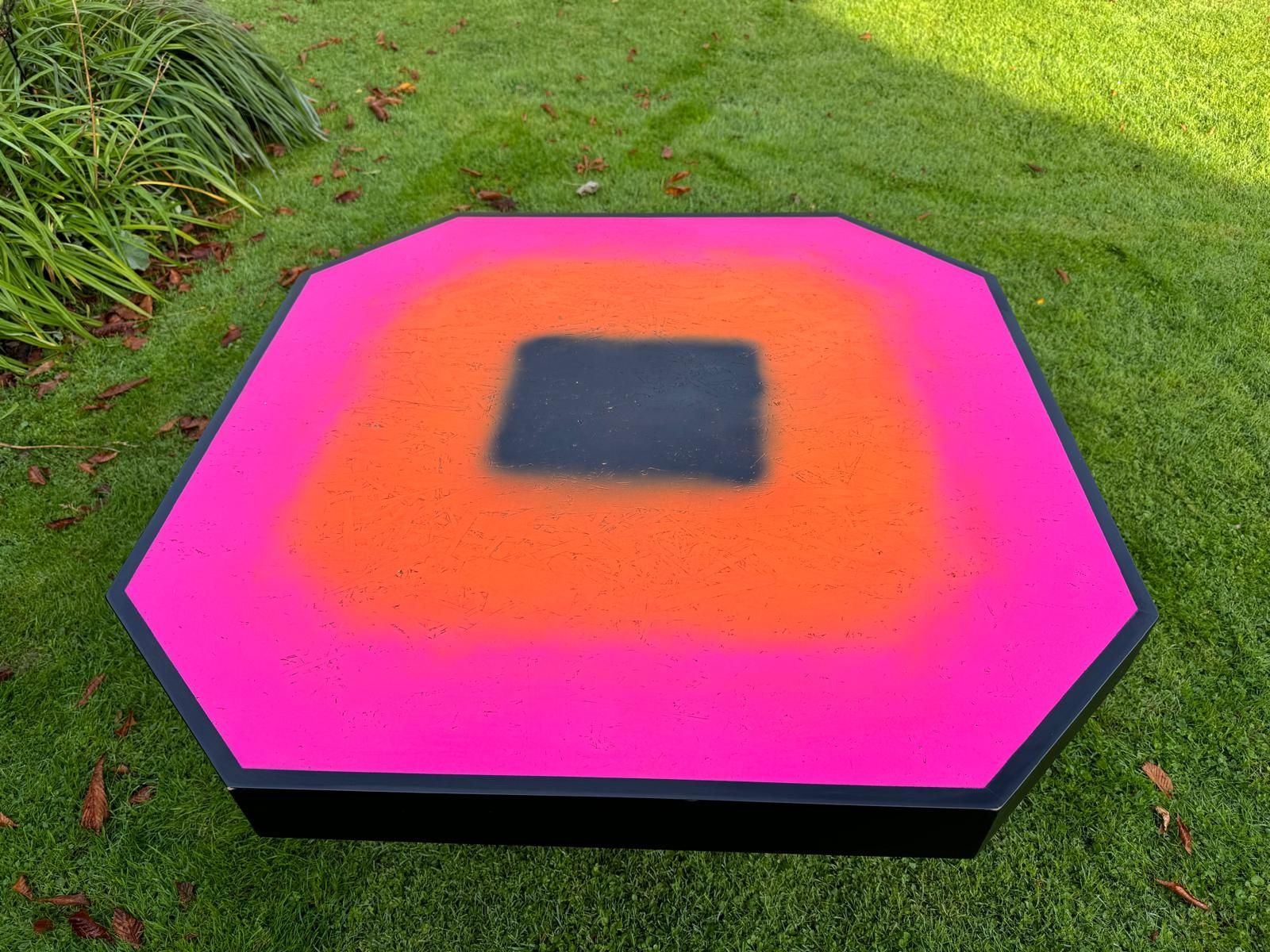 Tables: Achteckiger Gartentisch knallig bunt – D'occasion à Frümsen par Milka11 3