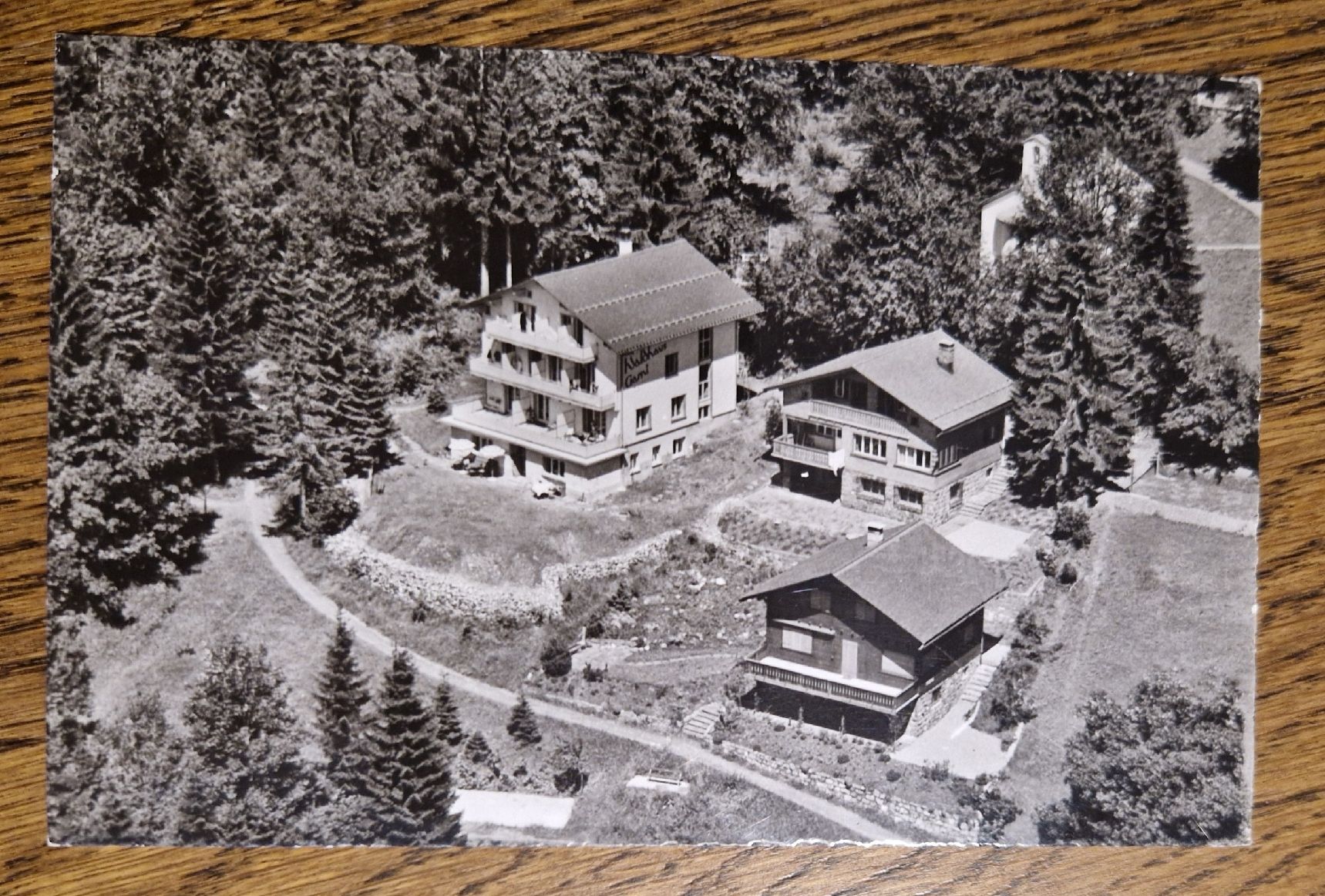 Cartoline postali: Hotel Waldhaus Garni, Braunwald 1961 – Usato da Ebikon venduto da Donar50