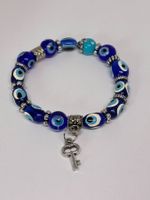 Handgefertigtes Nazar Boho-Armban,  Unisex