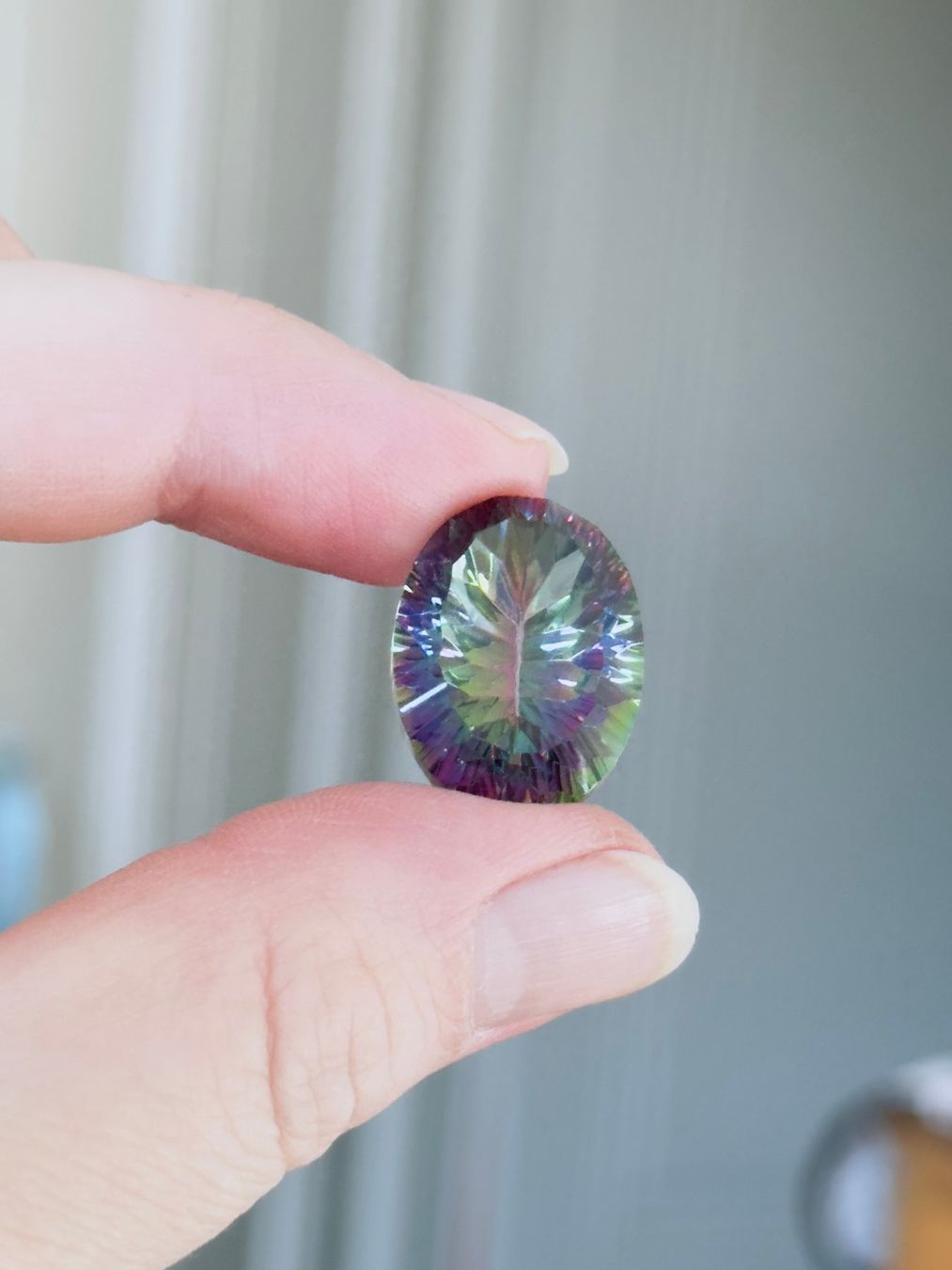 Pietre preziose: 28.00 Ct Multi-Color Rainbow Certified – Nuovo e nell'imballaggio originale da Genève venduto da AWWA 4