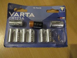Varta Batterien CR 123 A Plus 1 x Duracell