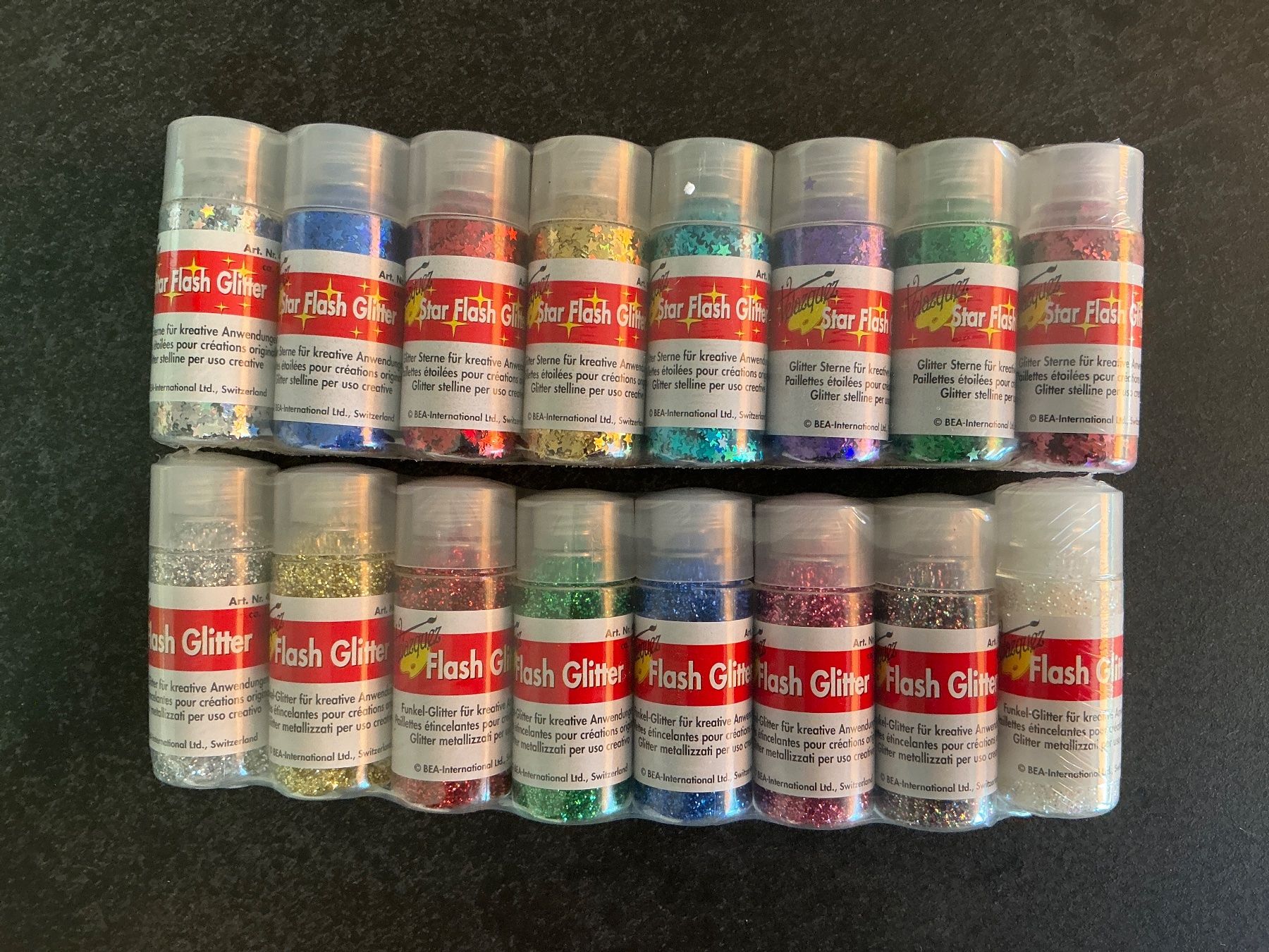 Tutte le decorazioni: Star Flash Glitter (Sterne und Glitzer) – Nuovo e nell'imballaggio originale da Wettswil am Albis venduto da Autodelta
