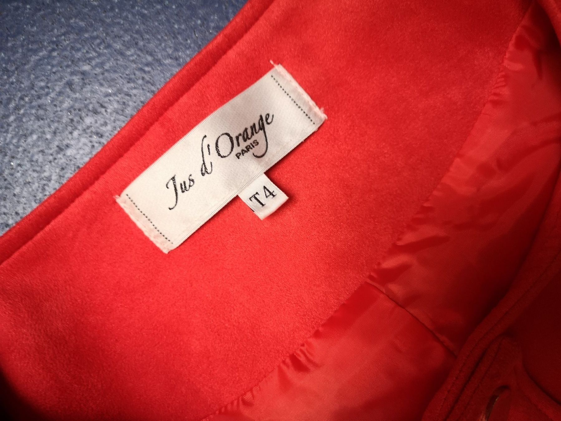 Giacche: Blazer Jus d'Orange rot Gr. T4 – Usato da Meggen venduto da Bilanz70 1