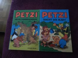 2 Petzi Bücher Carlsen Verlag (1 + 4 AUFLAGE