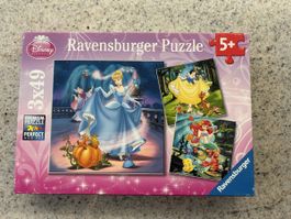 Ravensburger Puzzle Disney Princessen 3x49 Teile