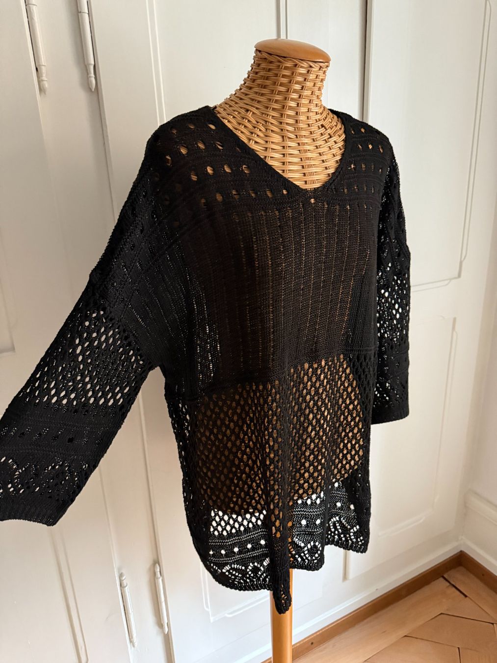 Maglioni & Felpe: Strickpullover schwarz oversized L – Usato da Zürich venduto da Diazaio 1