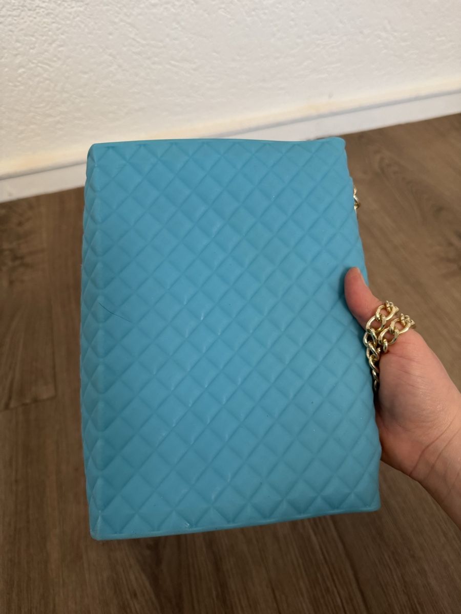 Borse da donna: spezielle Tasche Umhängetasche blau – Usato da Fislisbach venduto da KolibriSecondhand 3
