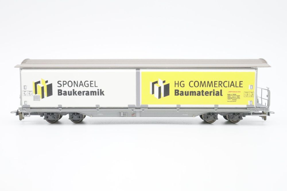 Bemo 2288 124 RhB Schiebewandwagen "HG" H0m DC 4