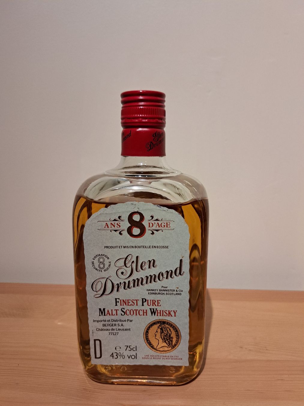 Spirituosen: Glen Drummond 8 yo – Neu und originalverpackt aus Brittnau von Prorex