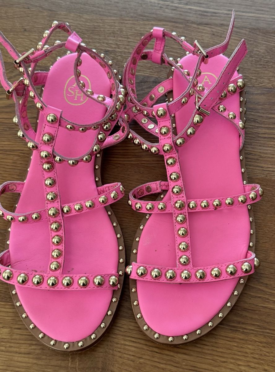 Scarpe da donna: ASH, studded Sandale. Pink, Gr. 40 – Usato da Oberwil BL venduto da cocopalm1068