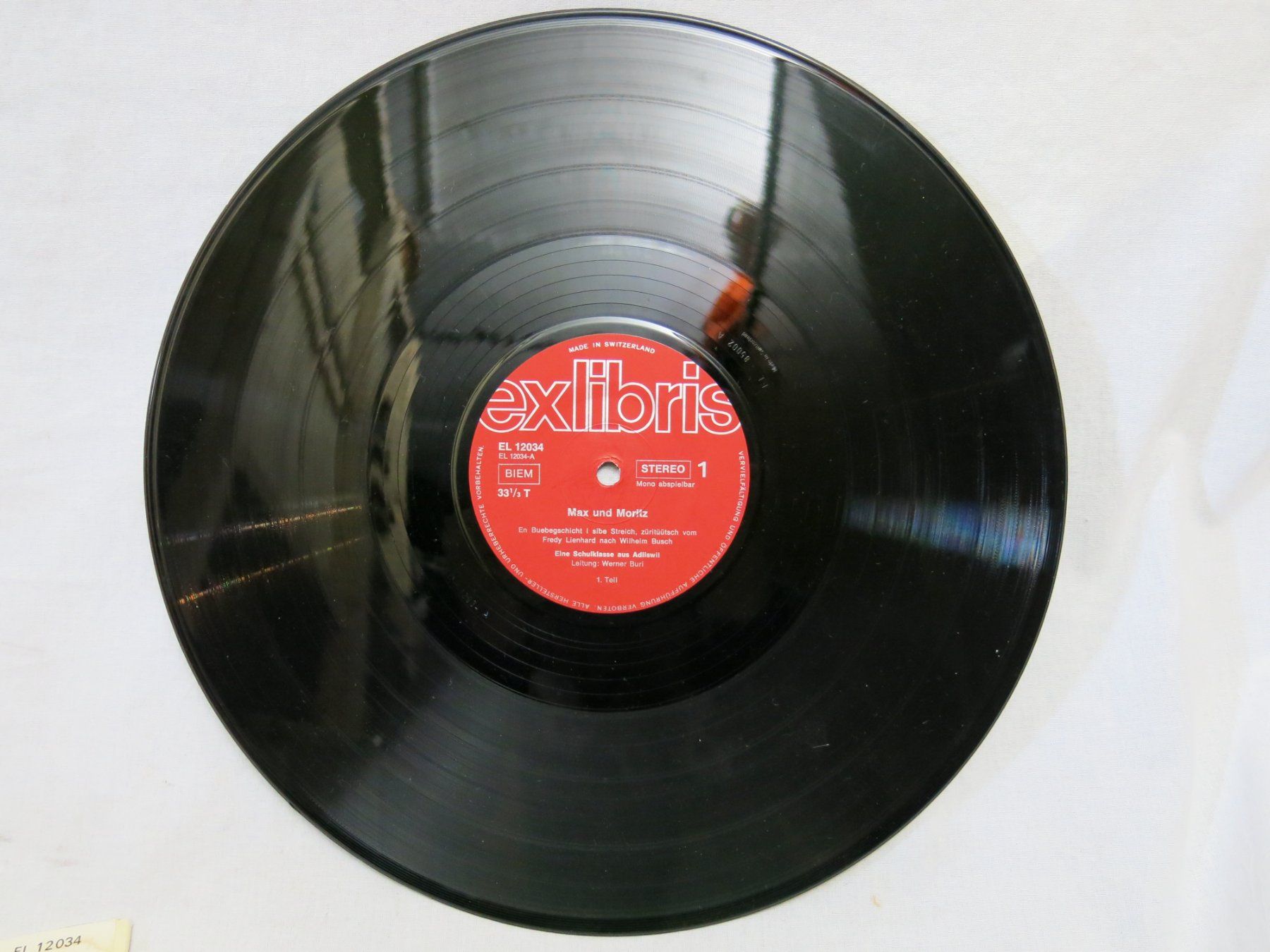 Dischi in vinile: Max und Moritz LP Schallplatte Märchen exlibris 1971 Grosi – Usato da Buchs ZH venduto da Ste1727 4