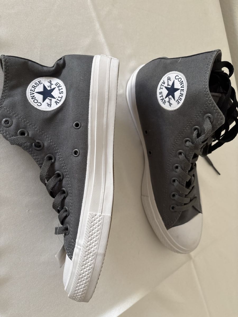 Converse Herrenschuhe: Converse All Star Chucks, Grau, Gr.42, NEU! – Neu und originalverpackt aus Jona von cosa03 3