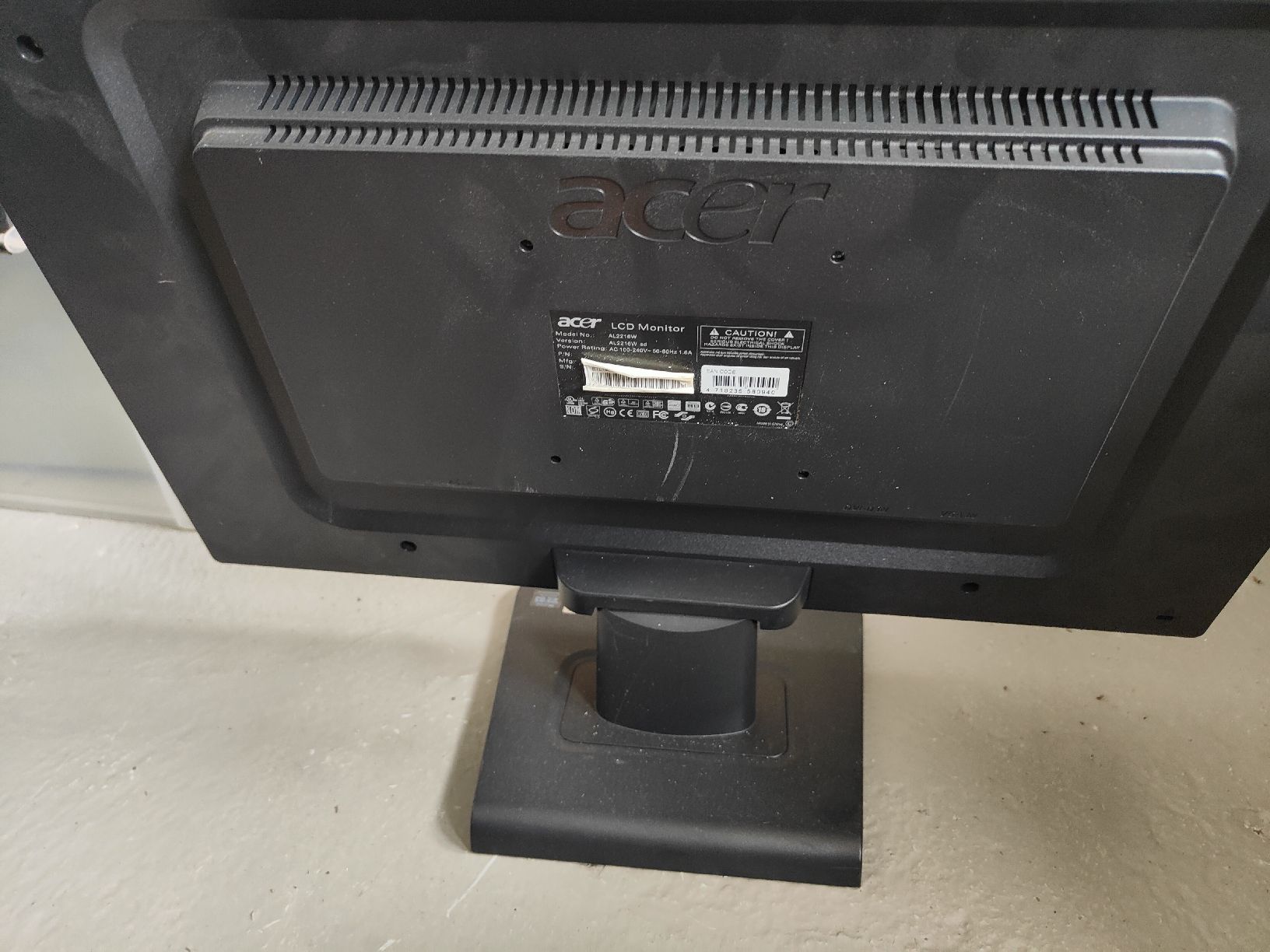 Acer Monitor: Acer Bildschirm – Usato da Möriken AG venduto da ste_sdp9 2