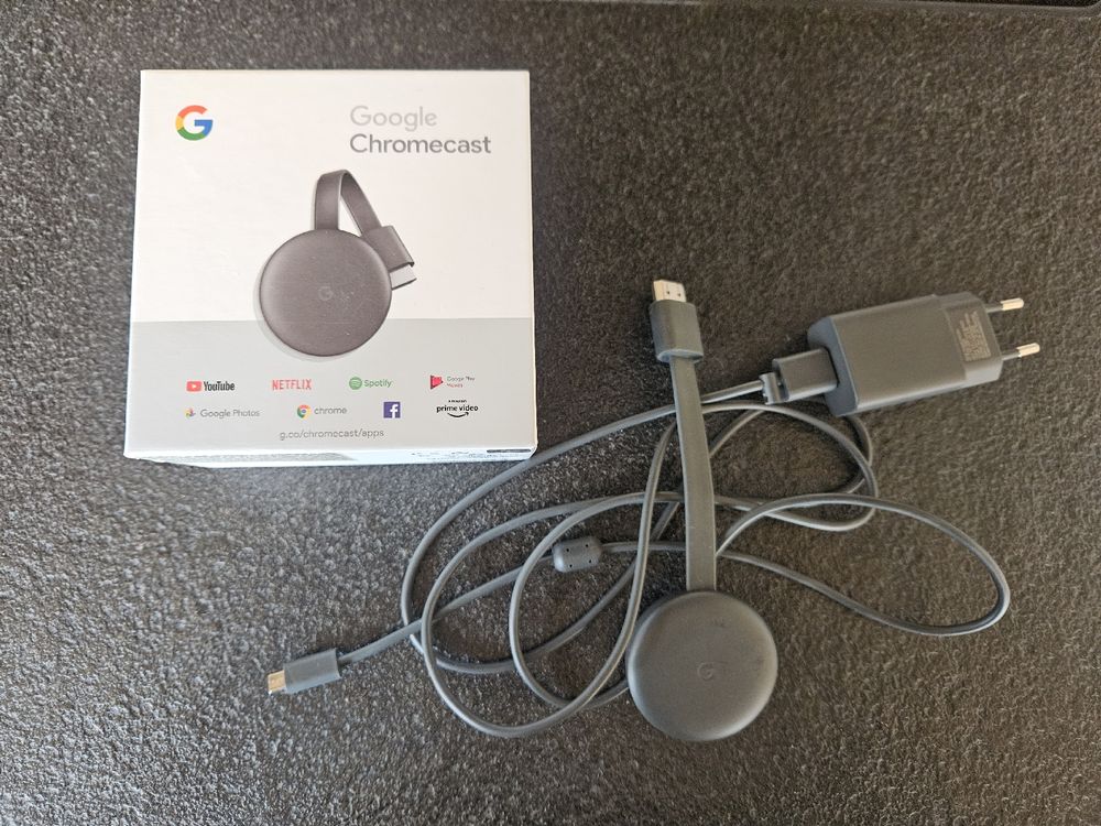 Google Chromecast Top Zustand Inkl Originalverpackung (Neu (gemäss