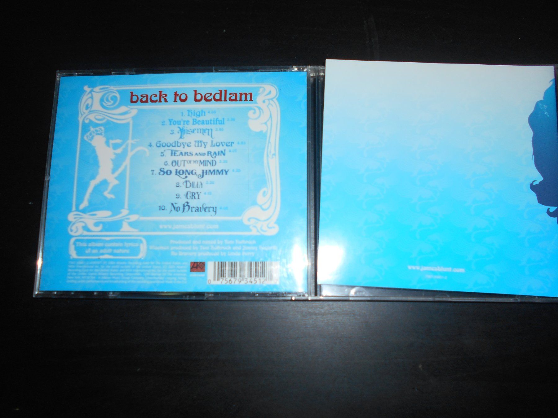 CD: James Blunt – Back To Bedlam / 2005 – Usato da Aarberg venduto da witchhunter01 1