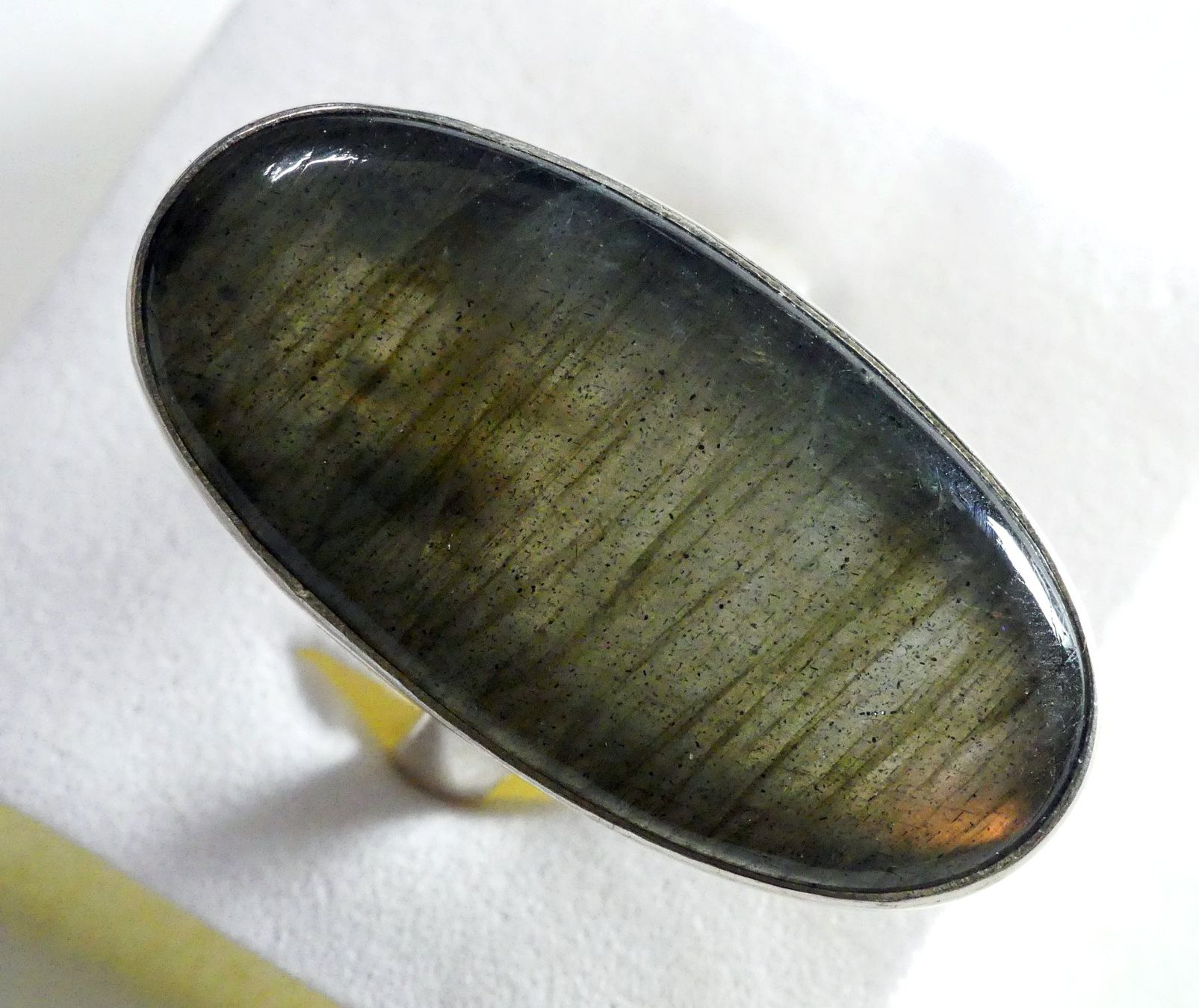 Anelli: Silberring 925 mit Labradorit – Nuovo e nell'imballaggio originale da Matten b. Interlaken venduto da kero71 2