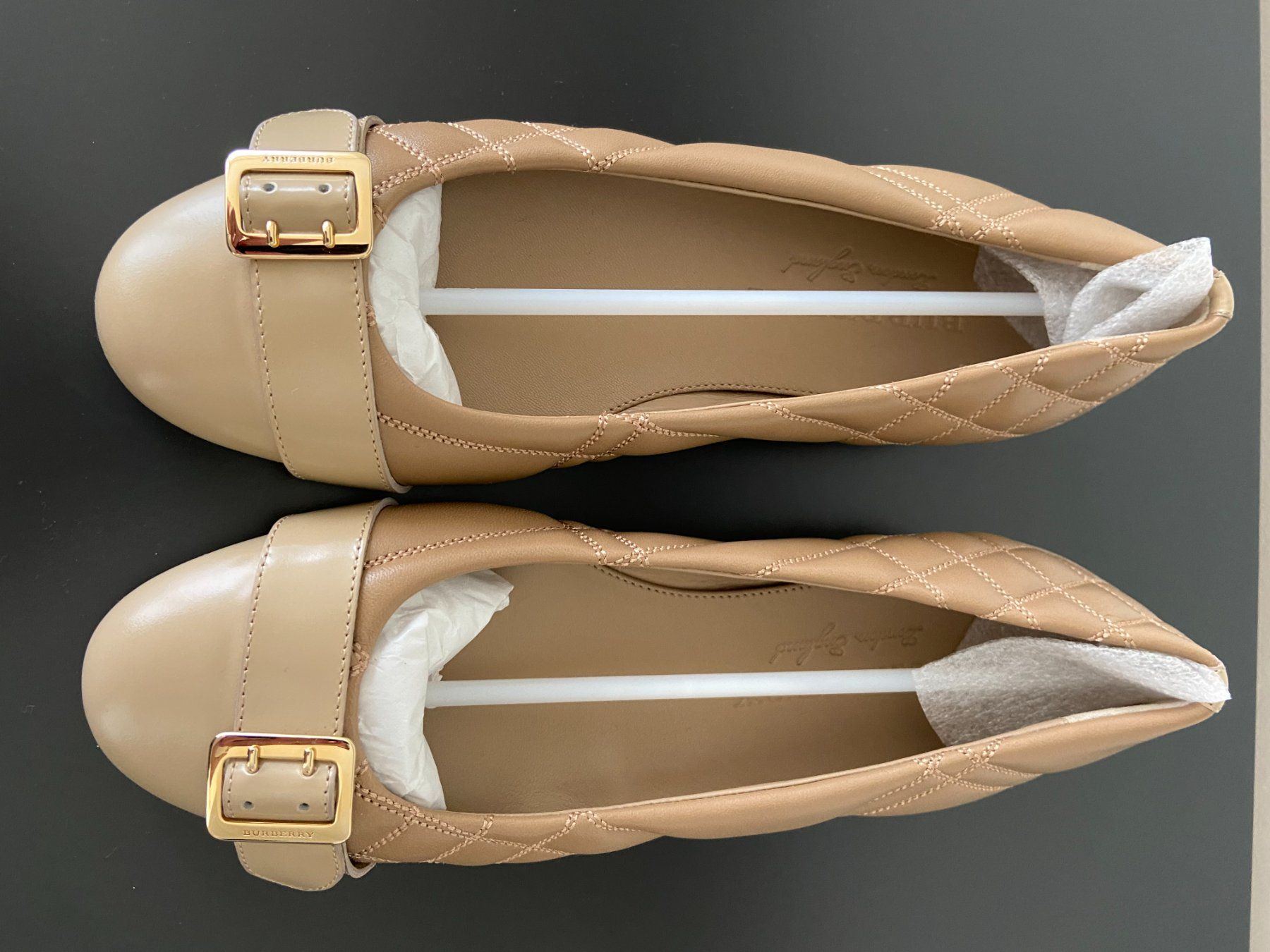 Burberry Scarpe da donna: Burberry Leder Ballerina – Nuovo (secondo la descrizione) da Zürich venduto da Maki8 3
