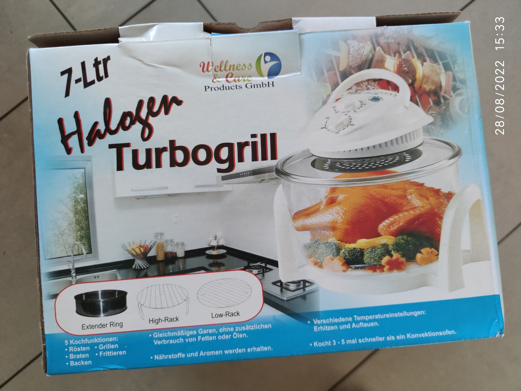 Grils: Halogen Turbogrill ( 7 Litttle) – D'occasion à Baden par p2t2b2