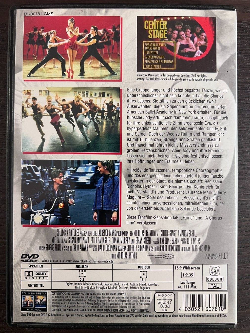Alle DVDs: Center Stage – Gebraucht aus Zürich von FilmFreunde 1