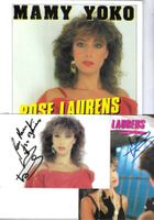Rose Laurens - Mamy Yoko + 2 cartes dédicacées