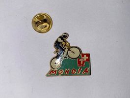 PIN'S - MONDIA - VELO - SWISS