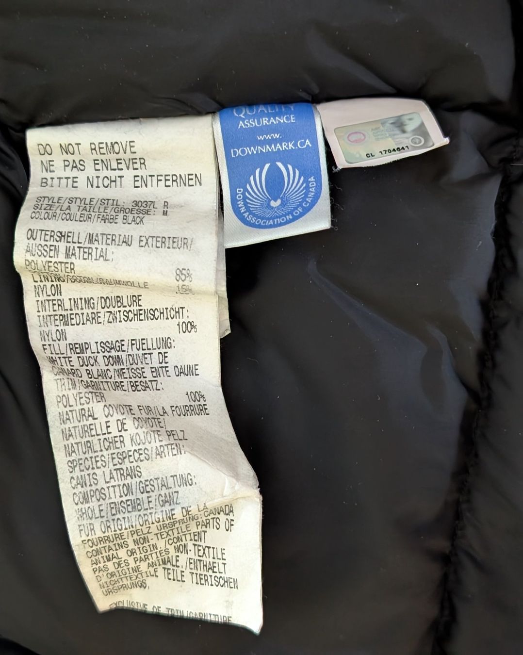 Canada Goose Giacche: Canada Goose Parka, schwarz, Grösse M – Usato da Rüfenacht BE venduto da mla_jmf8 5