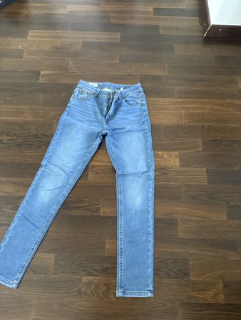 Pepe, Jeans in Grösse 152 high Waste, Skinny fit