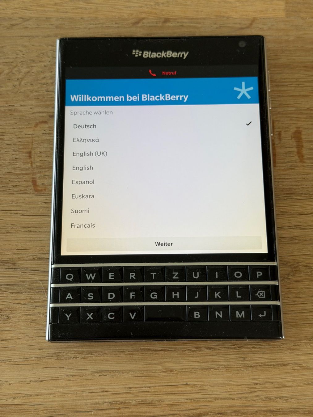 Blackberry Telefoni cellulari / Smartphones: Blackberry Passport mit Ladekabel und Hülle – Usato da Nänikon venduto da marcusg70 1