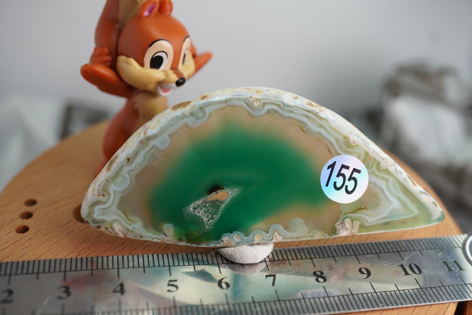 Mineralien & Heilsteine: Achat Scheibe Grün  (Räumung!) – Neu und originalverpackt aus Eschenbach SG von topstone 2