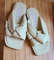 Kunstleder Pantoletten / Slippers, neu, Grösse 39