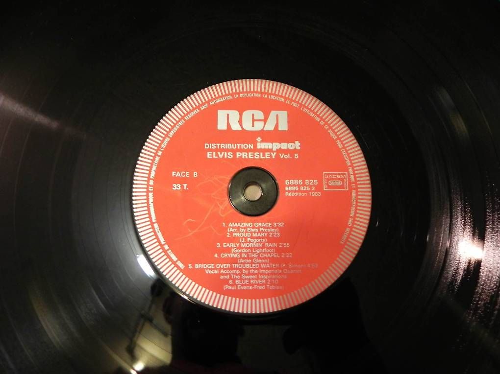 Dischi in vinile: Elvis Presey Volume 5 – Usato da la Chaux-de-Fonds venduto da Lampe 2