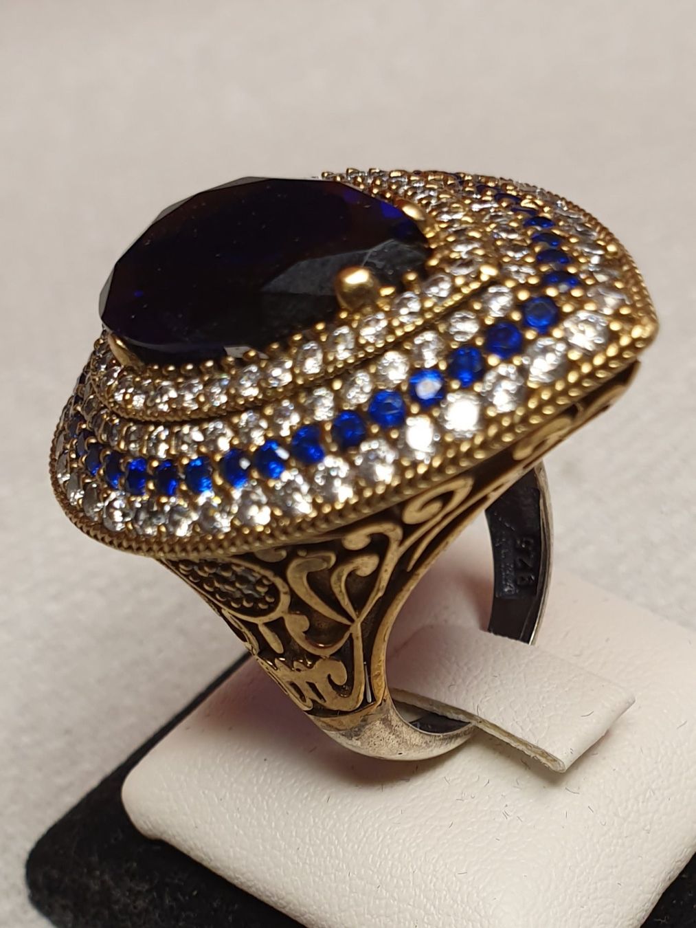 Anelli: Vintage Ring Silber 925 Grösse 59 – Nuovo (secondo la descrizione) da Zürich venduto da Bieter04 5