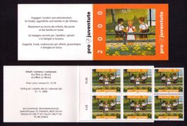 2000_J357+58_Pro Juventute_MARKENHEFT “KINDER”_komplett ! **