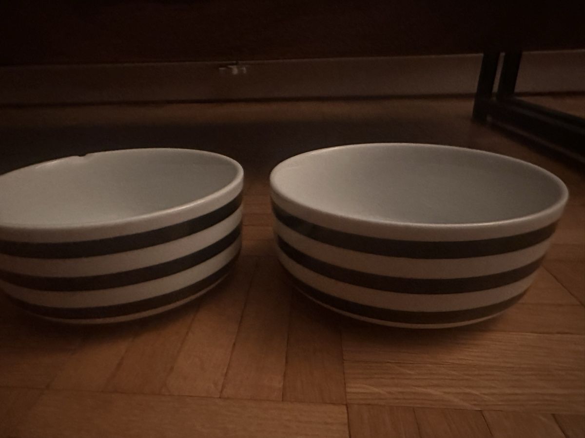 Schalen: Müsli/Suppenschale 2er Set black & white – Gebraucht aus Zürich von car_68nt 4