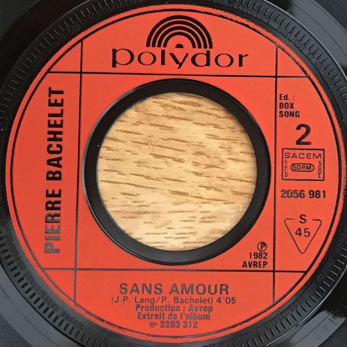 Dischi in vinile: PIERRE BACHELET - ÉCRIS-MOI – Usato da Bussigny venduto da vinyl-pas-cher 3