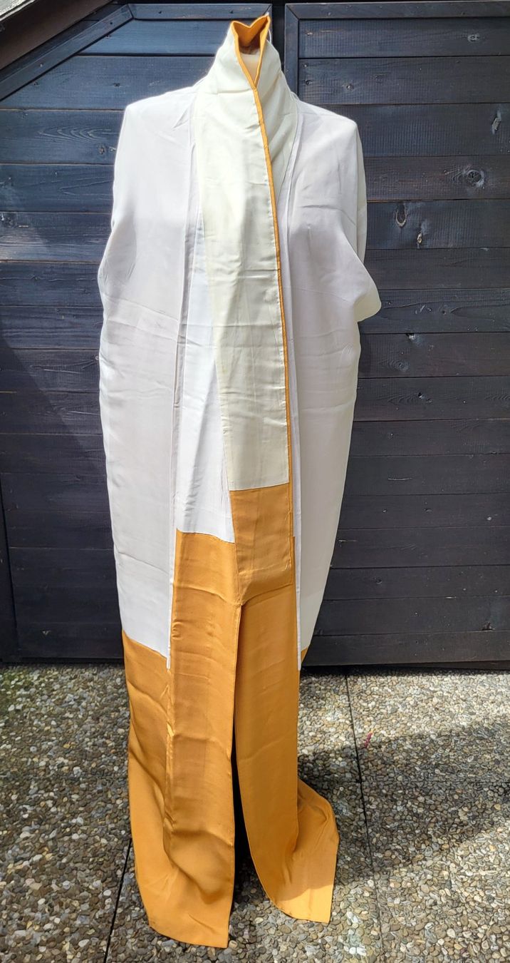 Kimono: Kimono japonais  Ochre – Nuovo (secondo la descrizione) da Fribourg venduto da VictoriaShop7 7