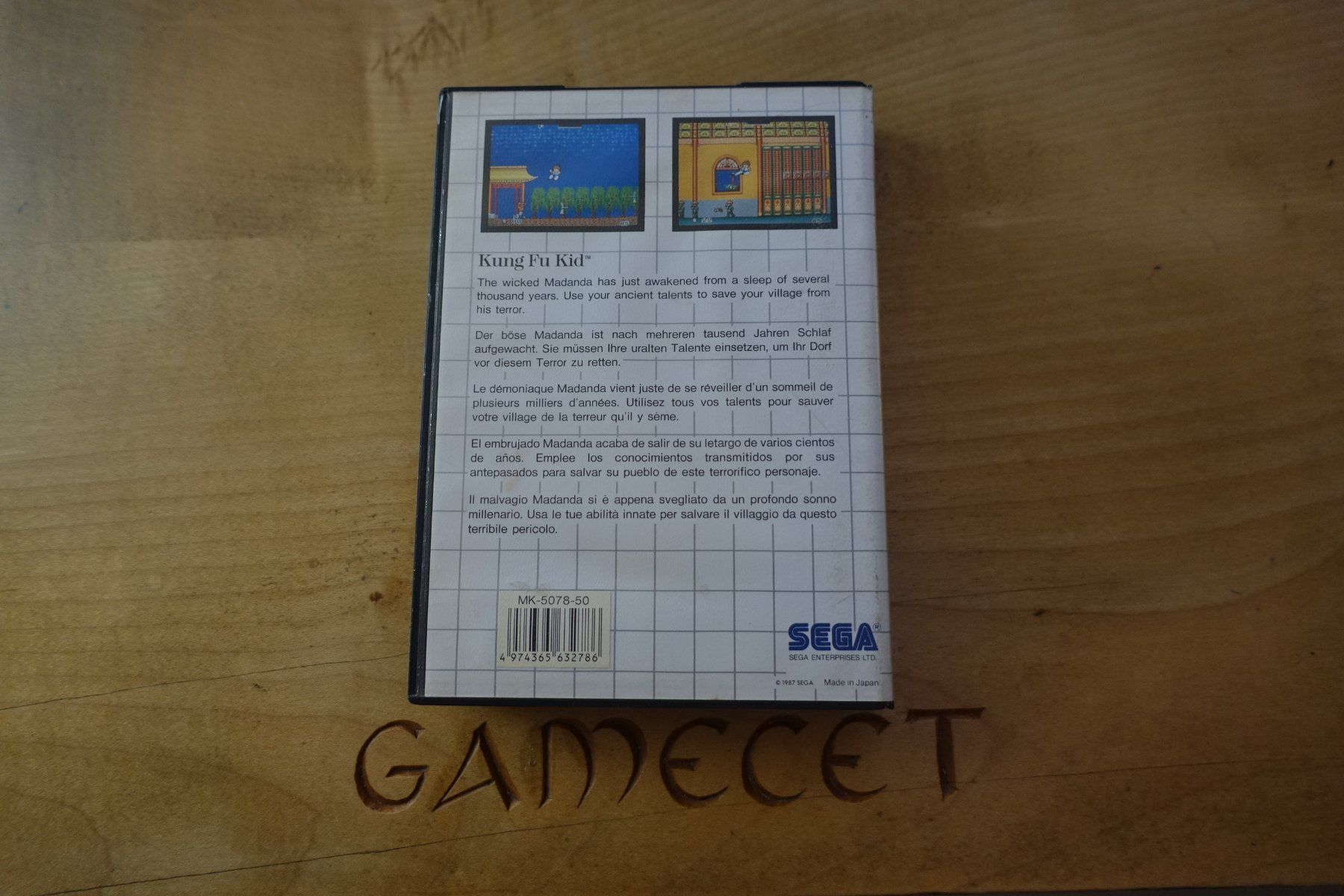 Sega Giochi: Kung Fu Kid – Usato da Steinach venduto da Gamecet 3