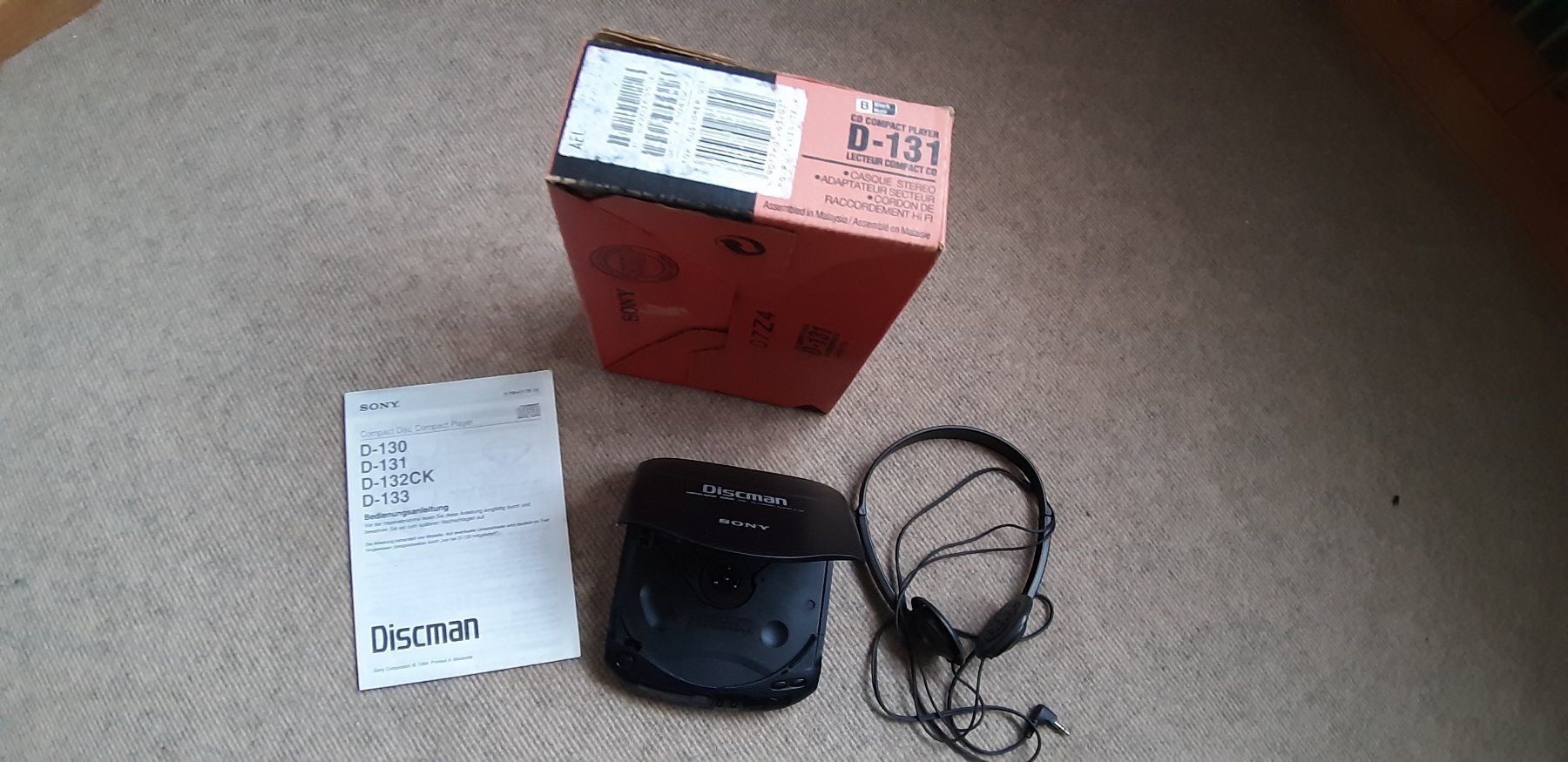 Sony Tragbarer Mediaplayer: Vintage Sony Discman D-131 – Gebraucht aus Henggart von hen_9f22 1