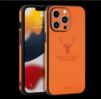Schutzhülle iPhone 17 Pro Max Hirschmotiv orange neu
