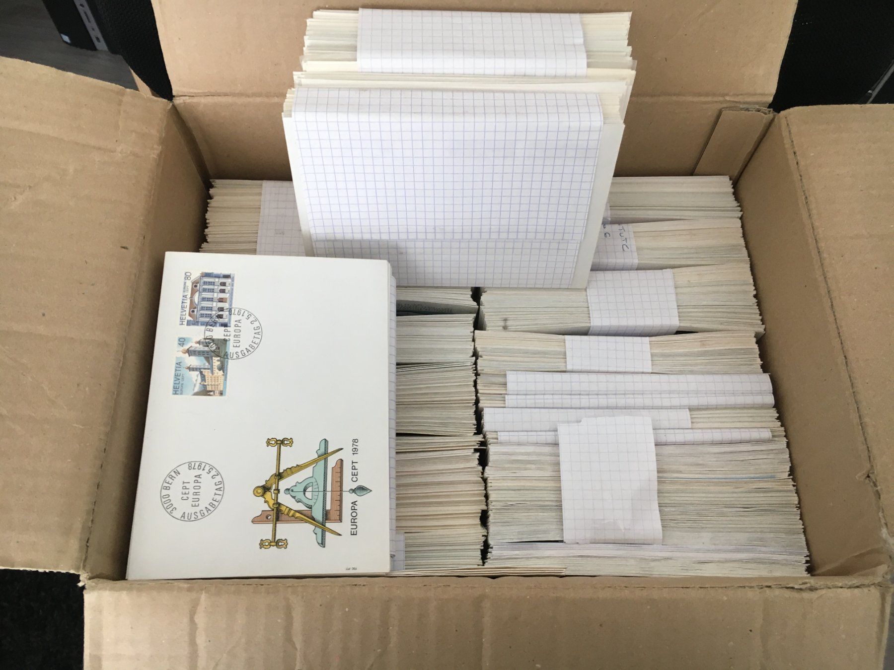 Alle Briefmarken: 1500 FDC ab 1969 / Einzel, Serie, Viererblock / CH UNO FR – Gebraucht aus Grand-Lancy von Dany1973 4