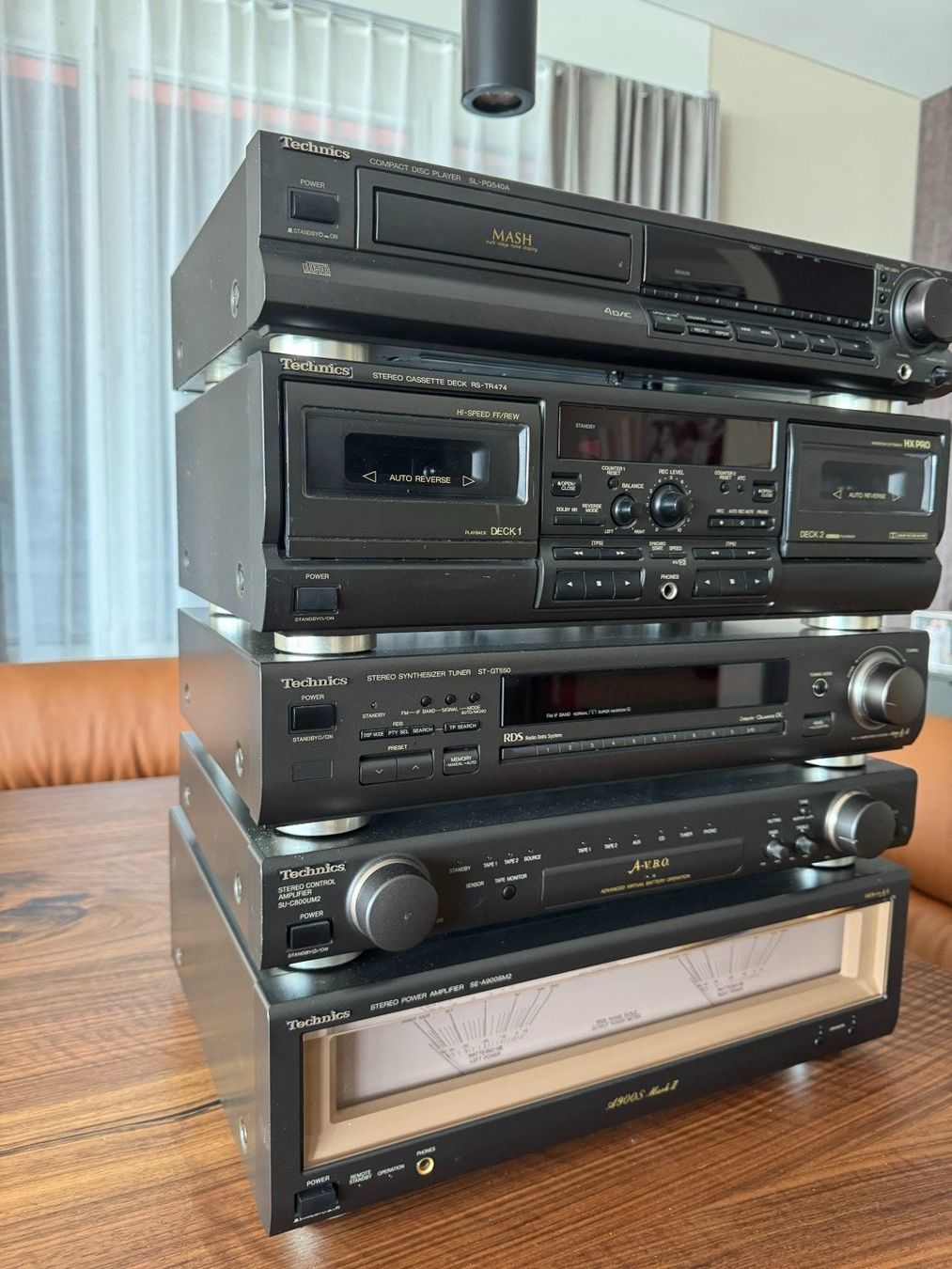 Technics Amplificateurs: Technics Anlage A900S Mark 2 / SU-C800M2 – D'occasion à Eschenbach LU par Floepu