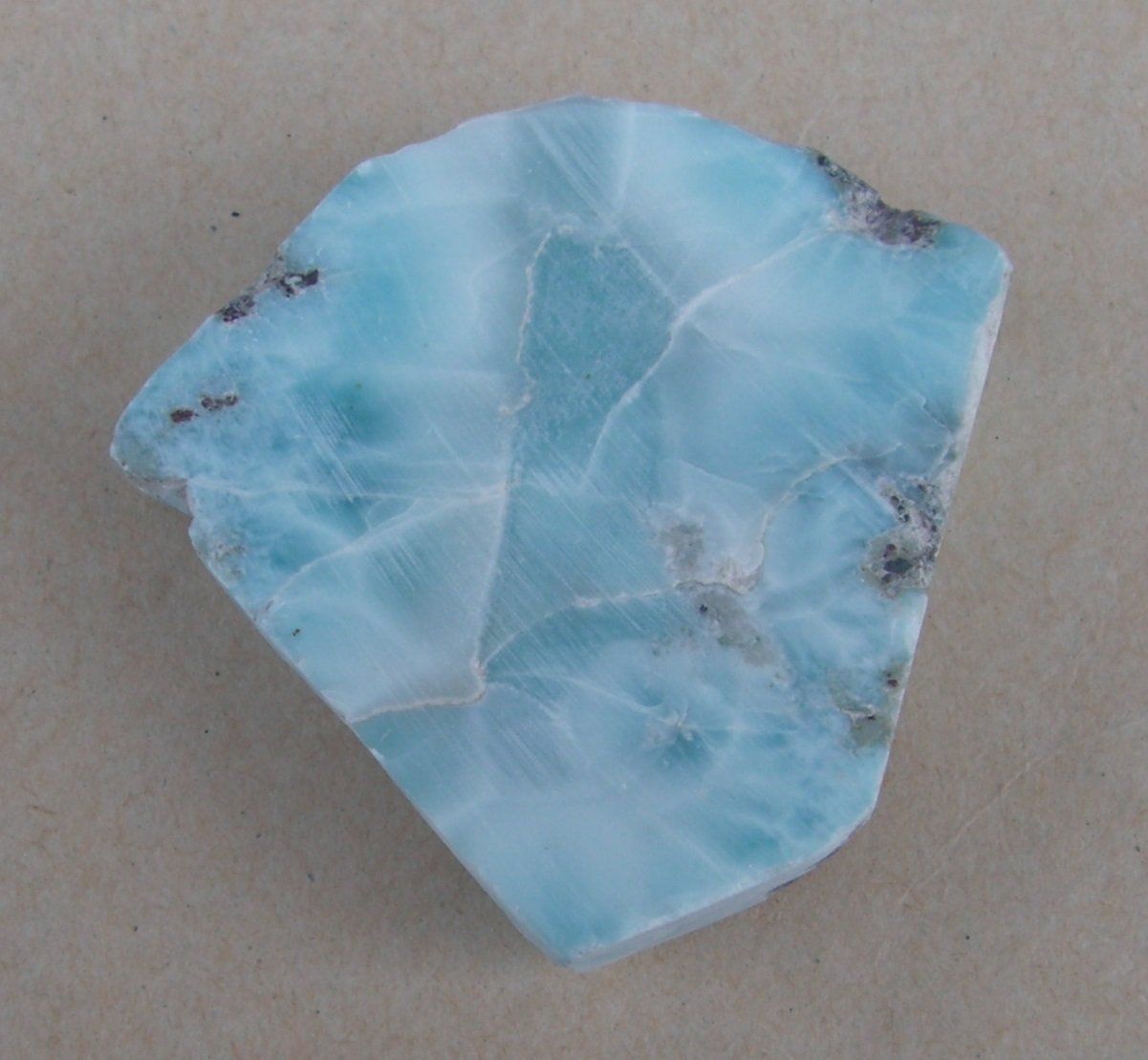 Mineralien & Heilsteine: ♥ LARIMAR - ATLANTIS STEIN - SCHEIBE ♥ – Neu (gemäss Beschreibung) aus Derendingen von Editka